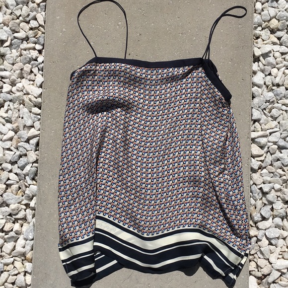 Vince Silk Cami Blouse Size M - Picture 8 of 8